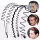 thumbnail image 3 of Aro para el cabello Jadeshay 6 piezas Negro antideslizante, 3 of 7