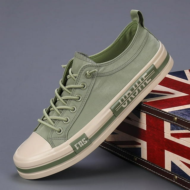 Chaussures en Toile Confortables et Décontractées pour Hommes, Automne, Style Coréen