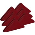 thumbnail image 1 of Burgundy Red Cloth Napkins 100% Cotton Set of 6, Red Kitchen Napkins for Dinner, Soft Comfortable and Reusable 18"x18, 1 of 4