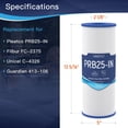 thumbnail image 2 of Grefilt Upgrade Hot Tub Filter Compatible with PRB25-IN, Unicel C-4326, Filbur FC-2375, FC-2370, Spa Filter Replacement for Guardian 413-10, 2 of 7
