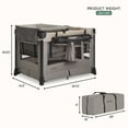 thumbnail image 5 of Evolur Cozy Cove All-in-One Portable Playard Beige with Bassinet & Changing Table – Quick-Fold Travel Playard with Breathable Mesh Sides, Travel Bag Included, 5 of 10