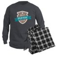 thumbnail image 6 of CafePress - Best Pepaw Ever - Men's Long Sleeve Charcoal Pajama Set, 6 of 7