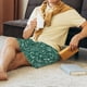 thumbnail image 5 of Fotbe Green Christmas Pantalones Cortos de Pijama para Hombre, Ropa de Dormir, Pantalones de Pijama Cortos para Hombre-4X-Large, 5 of 6