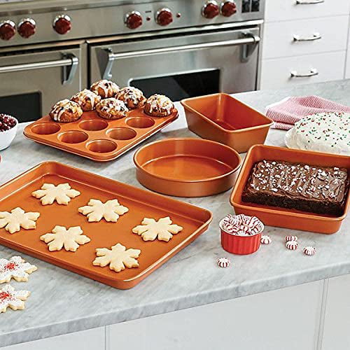 Home Kitchen Bake Pan Set – Pyle USA