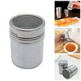 thumbnail image 2 of 1 Pack Stainless Steel Shaker Duster Container For Powder Powdered Baking Cocoa Corn Starch And More., 2 of 6