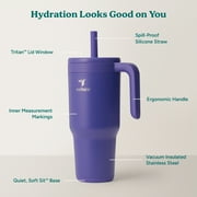 Reduce Chiller 34oz Spill-Proof Tumbler with Handle, Celestial Purple