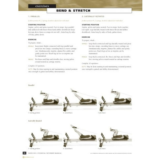 Stott Pilates Essential Reformer Manual-2nd Edition