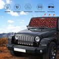 thumbnail image 6 of Fuzoiu Beautiful Maple Leaf Lantern Print Car Windshield Sun Shade,Block Uv Rays Sunshade,Foldable Front Window Sun Visor Protector for Car,SUV,Truck-Keep Vehicle Cool-Beautiful Maple Leaf Lantern, 6 of 8