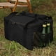 thumbnail image 4 of Bolsa de almacenamiento para acampar al aire libre | Organizador de utensilios de cocina multifuncional | Bolsa de picnic para ollas y sartenes de gran capacidad | Material de tela duradero | 15,75, 4 of 6