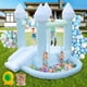 thumbnail image 1 of Caseta hinchable para niños AONESY con tobogán y piscina de bolas, 280 x 250 x 225 cm, 1 of 9