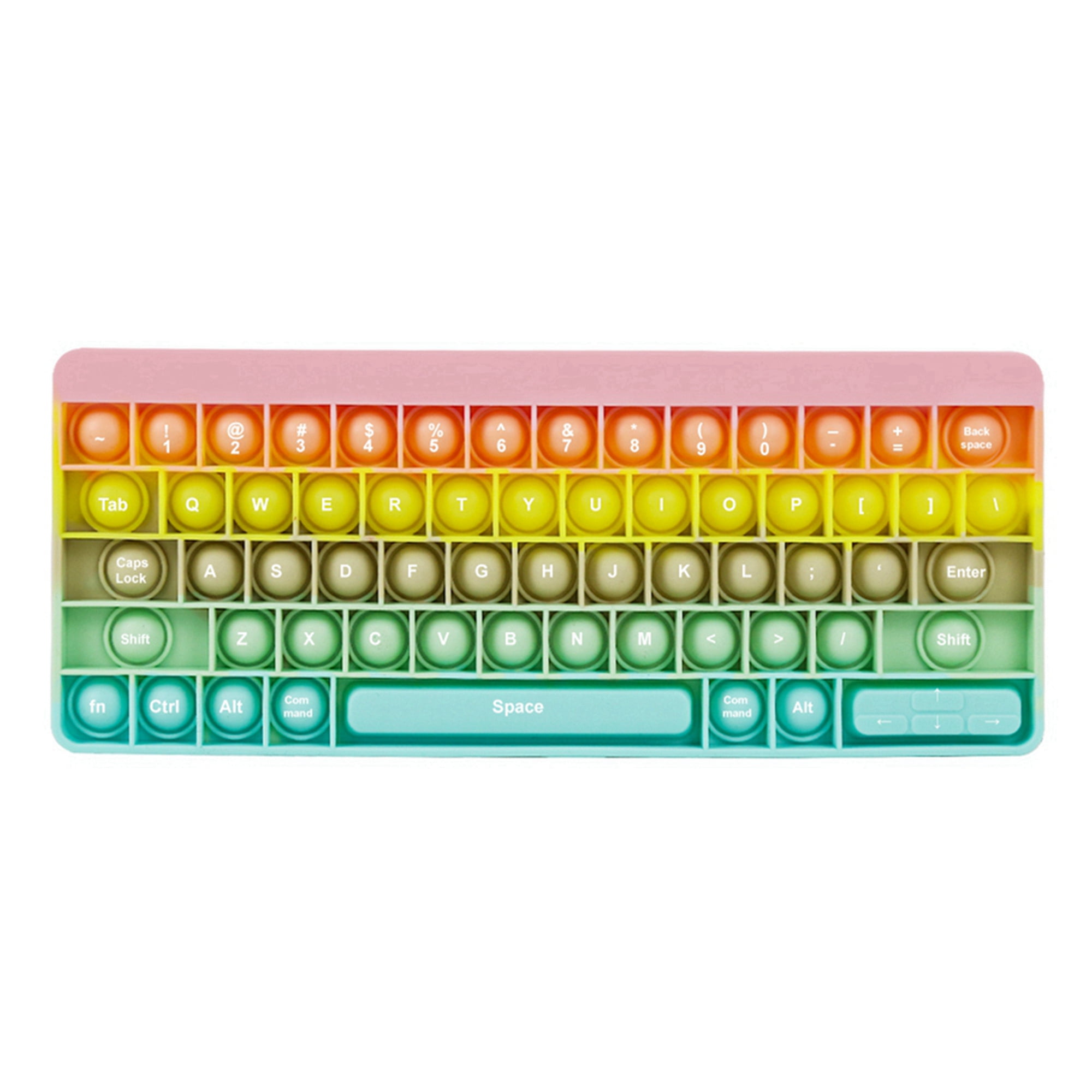 Keyboard Pop It Fidget Toy