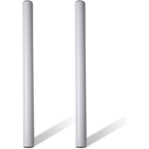 Sound Town 2-Pack 20” Subwoofer Mounting Poles, Compatible with 35mm Mount, White (STSD-20W-PAIR)