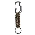 thumbnail image 4 of Mosquetón Clip de Cinturón Paseos en Bote Ciclismo Gancho Carabiner Camuflaje verde del Sharpla Molle Paracord Llavero Gancho, 4 of 7