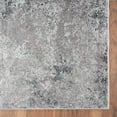 thumbnail image 6 of Ox Bay Serene 7' 9" x 9' 6" Gray and Cream Abstract Durable Performance Indoor Area Rug, 6 of 10