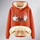 thumbnail image 4 of WILLBEST Sudadera con Capucha Estampada Navideña para Mujer XXXX-Grande, 4 of 4
