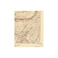 thumbnail image 2 of Topographical Map - Big Trees California Quad - USGS 1901 - Vintage Wall Art, 2 of 4