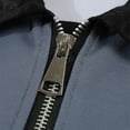 thumbnail image 7 of fatyb Mens Zipper Shirts with Collar Color Block Casual Short Sleeve T Shirts Summer Lightweight Tops, 7 of 7