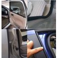 thumbnail image 4 of Willstar 4 M Small Big D-Shape Moulding Black Trim Rubber Sealing Strip Car Door Edge Seal Weather-strip, 4 of 8