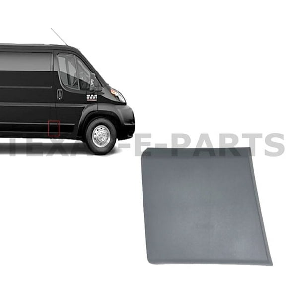 2014-2018 Compatible with Ram Promaster 1500 2500 3500 Right Front Door Side Body Trim Molding Passenger