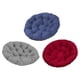 thumbnail image 1 of Set de 3 Cojines para Silla de Exterior Gris oscuro y azul y rojo oscuro, 1 of 9