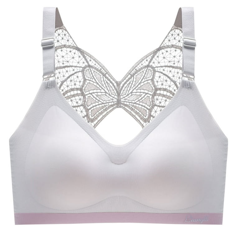 njshnmn Women Bralette Vest Crop Wireless Bras Wireless Padded Bra