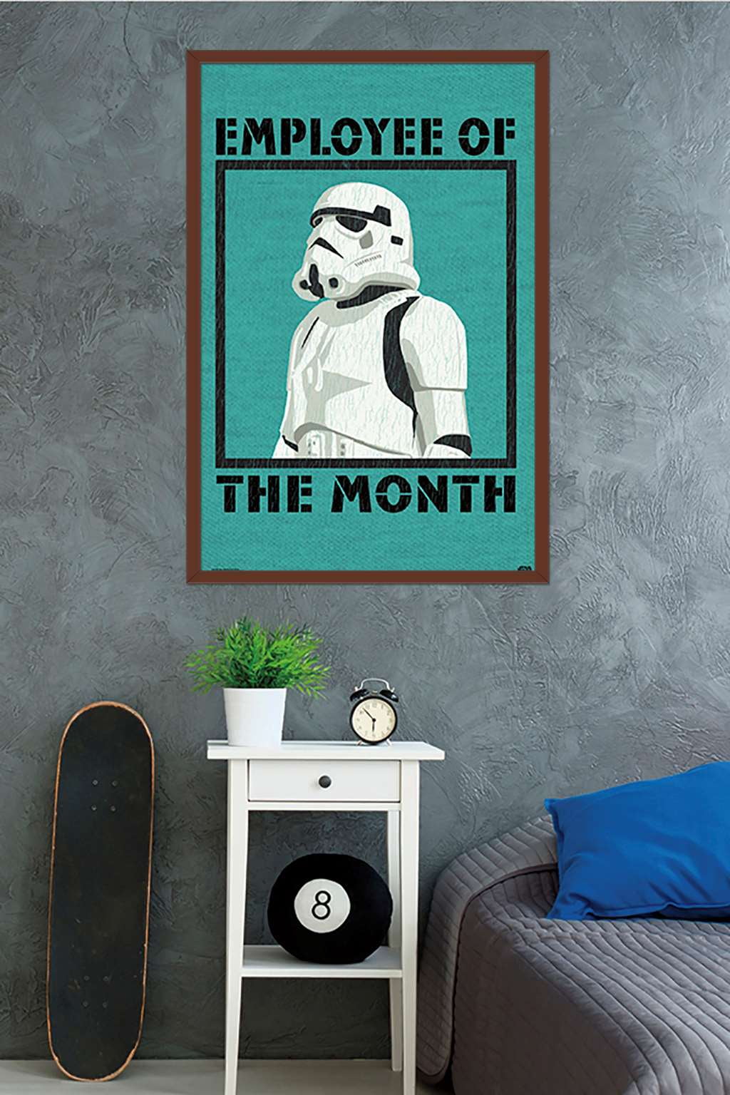 Star Wars: Saga - Employee Of The Month Wall Poster, 22.375" x 34", Framed