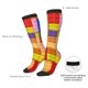 thumbnail image 4 of Fotbe Colorful Plastic Blocks Pattern Calcetas Divertidas Estampadas para Hombre y Mujer, Calcetas de Algodón hasta la Rodilla para Caminar, Correr, Enfermería y Embarazo, 4 of 6