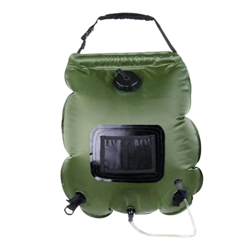 20L Solar Heated Shower Bag Portable Camping Outdoor Hiking Bathing Water Bag 