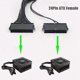 thumbnail image 2 of 2 pcs Dual Power Supply Adapter PSU Extension Cables, 24 18 AWG Pins, Used for Mining Gaming Motherboard ATX, 2 of 5