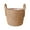 Khaki, variant on Woven Straw Flower Pot With Plastic Liner, Seagrass Planters Basket, Garden Plant Pot Containers Wicker Rattan Vase Sundries Organizer Storage Bins for Indoor Outdoor Plants Vintage Decor, 9.84x7.87"