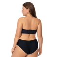 thumbnail image 4 of Plus Size Solid Color Strapless Seamless Bra  Women‘s Plus Comfortable Ultra Soft Lightweight Bra, 4 of 7