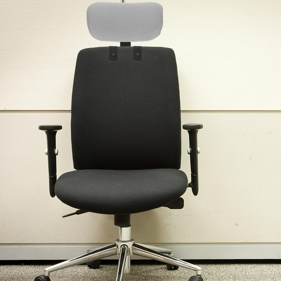 Worgeous Adjustable Headrest For Chair Computer Chair Headrest Plastic and Fabrics 1Pcs 8x24x26.5cm