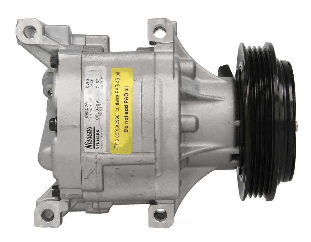 Nissens 890079 Air Conditioning Compressor with Clutch