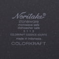 thumbnail image 7 of Noritake ColorKraft Essence Azurite Set of 4 Coupe Dinner Plates, 7 of 7
