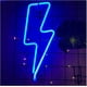 thumbnail image 1 of BEMS-1Pcs rayo luz de neón señales de luz de neón azul luces de neón, 1 of 5