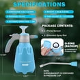thumbnail image 2 of Hand Pump Sprayer 1/2Gal (68oz), Leak-Proof, Adjustable Nozzle, Extended Rod & Safety Valve for Garden, 2 of 9