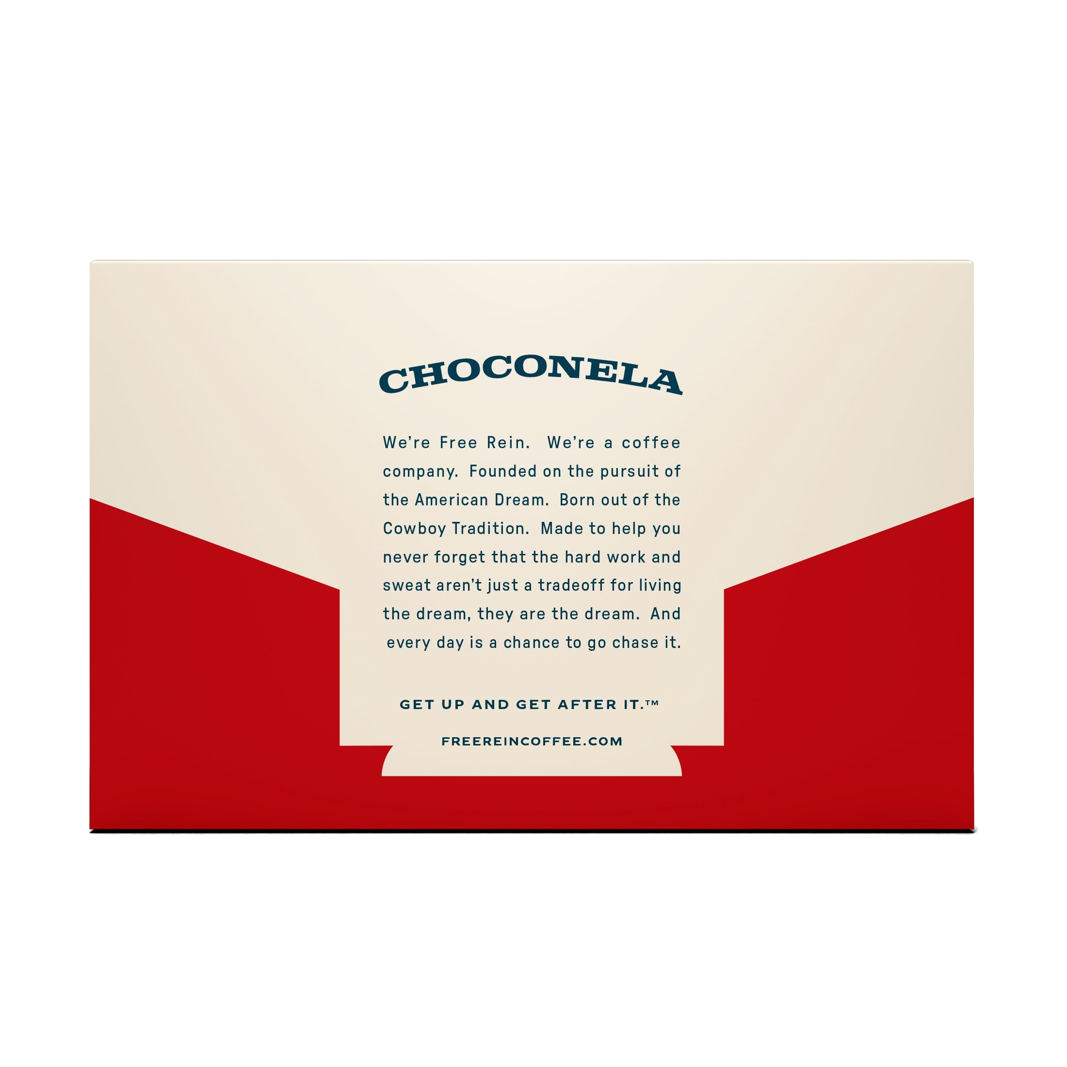 Free Rein Coffee Company, Flavored Medium Roast, Choconela Kcup Pods, 12ct Box
