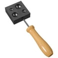 thumbnail image 1 of KAKOWELY Convenient Glass Ball Glass Blowing Mold Glass Blowing Mold Graphite Ingot Mold,7.48"X2.17"X0.98", 1 of 5