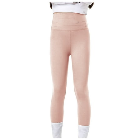 

Spring/summer Kids Pure Color Pants Leggings High Waisted Slim Fit Pants Yoga Pants Out Wear Baby Pants Sweat Pants for Kids Pants for Juniors Dress Pants for Kids Leggings for Girls for Girls 14