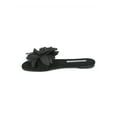 thumbnail image 4 of New Women Liliana Carnival-1 3D Flower Decor Open Toe Flat Slide, 4 of 5