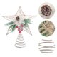 thumbnail image 2 of NAVIDAD Star Topper Ornament Decoración de árboles de Navidad Favores de fiesta de Navidad, 2 of 5