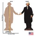 thumbnail image 4 of Advanced Graphics 538 George Washington Support en Carton Taille Réelle, 4 of 10