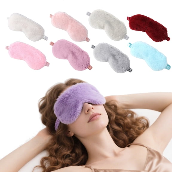 Ahabrexf Soft Soft Fabric Sleep Face Covering for Women Men - Satin Eye Face Covering for Sleeping, Breathable Travel Face Covering Shield, Soft Fabric Sleeping Blindfold for Home