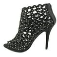 thumbnail image 5 of ZIGI SOHO Womens DARLAH Peep Toe Classic Pumps, Black, Size 5.0, 5 of 5