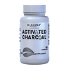 Activated Charcoal - 520 mg Highly Absorbent - Gas & Bloating - Detox Supplement - Derived from Coconut Shells - Hallusa Natural - 60 Capsules