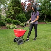 EarthWay 2050SU 80lb Red Commercial Fertilizer Spreader