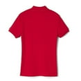 thumbnail image 2 of French Toast Girls School Uniform Short Sleeve Picot Collar Interlock Polo Shirt, 2 of 6