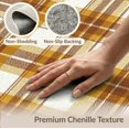 thumbnail image 6 of ODIKA 6'x9' Washable Area Rug Rag Boho Layered Border Repeating Plaid Checkered Covering Doormat for Family Room, Living Room, Master Bedroom, Non-Slip, Easy Care, 6 of 7