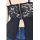 thumbnail image 4 of Blusa puplum con encanje Roman Fashion Tallas Extras 9037 Negro 38, 4 of 6