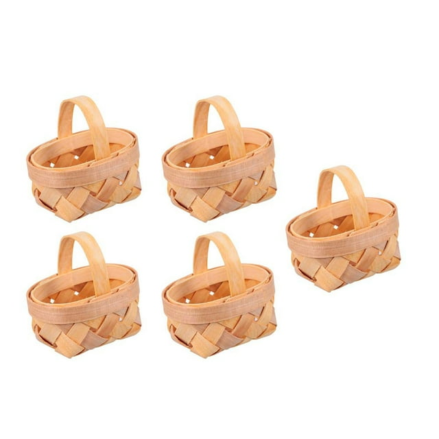 KONTONTY 5 Pcs Panier de Courses Matériaux Synthétiques Style Frais Jouet pour Femmes